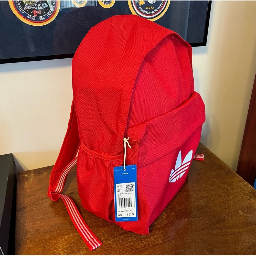ADIDAS Adicolor Classic Red Backpack - Picture 5 of 12